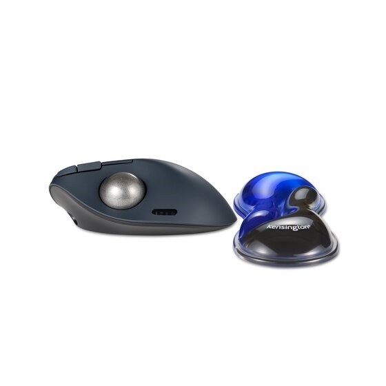 Kensington Slim Duo Gel Mouse/Trackball Wrist Rest - Blue 5