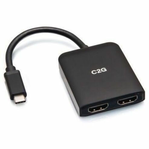 C2G USB-C® to Dual HDMI® MST Hub - 4K 60Hz 4