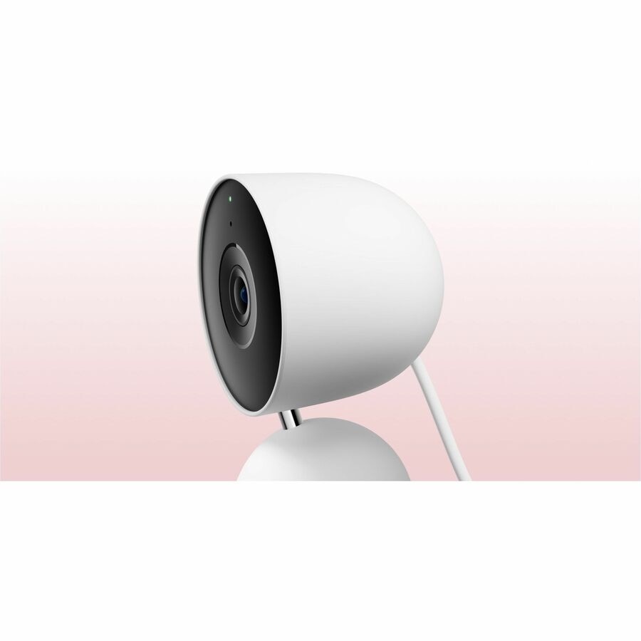 Google Nest Nest Cam Indoor 2K Network Camera - Color - Snow 5