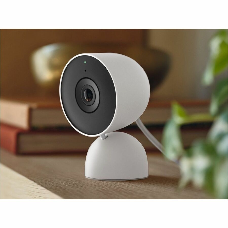 Google Nest Nest Cam Indoor 2K Network Camera - Color - Snow 6