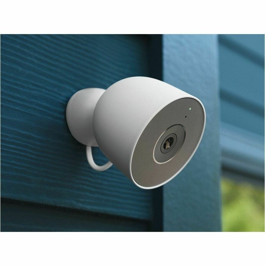 Google Nest Nest Cam Indoor/Outdoor 2K Network Camera - Color - 2 / Pack - Snow 6