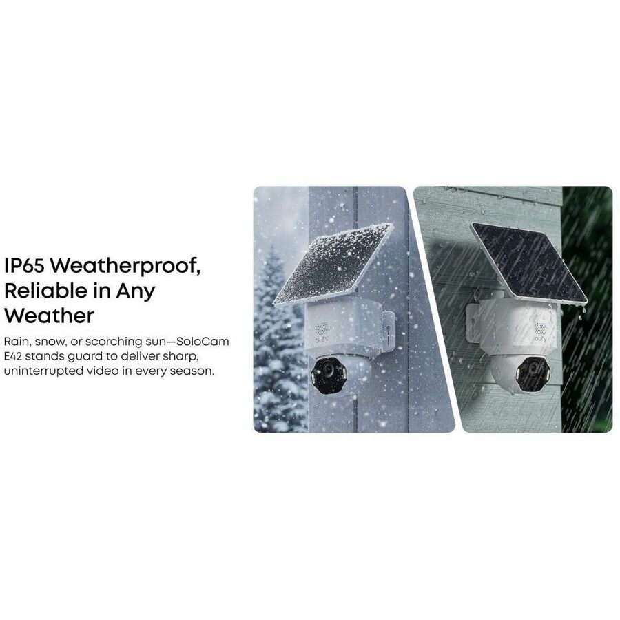 Eufy SoloCam E42 8 Megapixel Outdoor 4K Network Camera 8