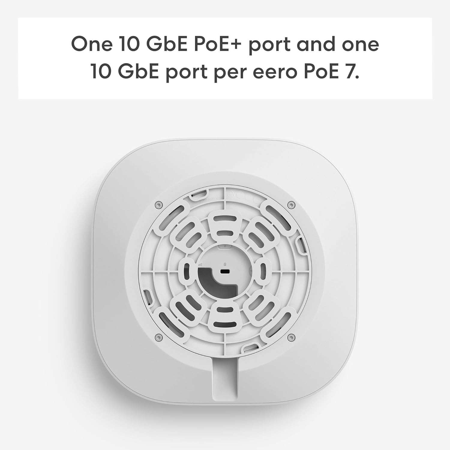 eero PoE 7 tri-band Wi-Fi 7 mountable access point (newest model) - Wireless speeds up to 3.9 Gbps, Coverage up to 2,000 sq. ft., 1-pack 3