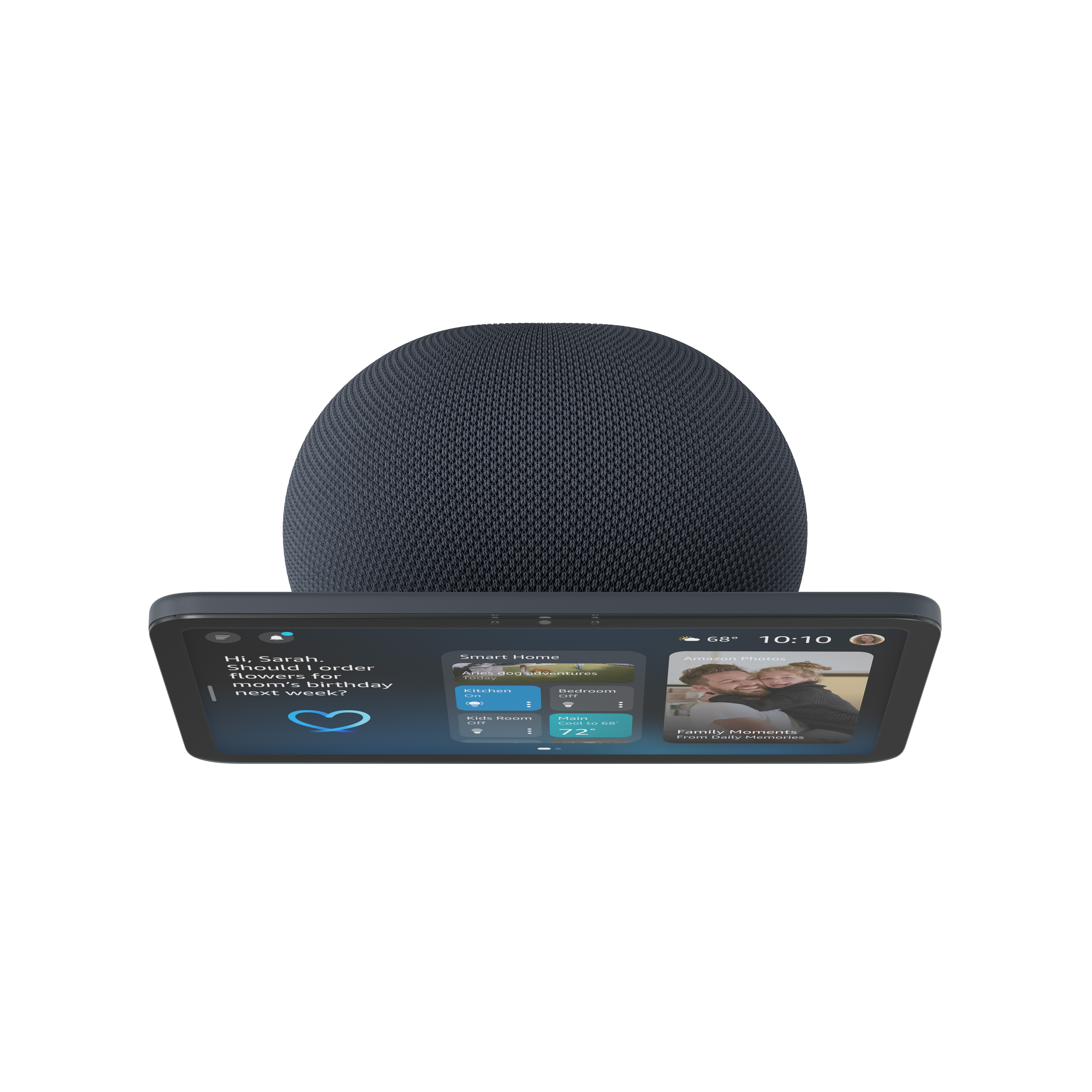 Amazon Echo Show 8 Smart Home Assistant - Alexa - IEEE 802.11a/b/g/n/ac - ZigBee, Sidewalk - Bluetooth - Graphite 2