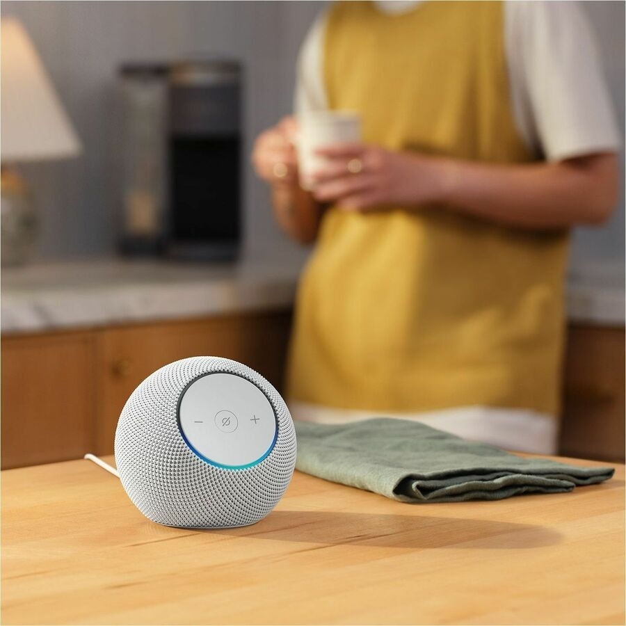 Amazon Echo Dot Max Bluetooth Smart Speaker - Alexa Supported - Glacier White 3