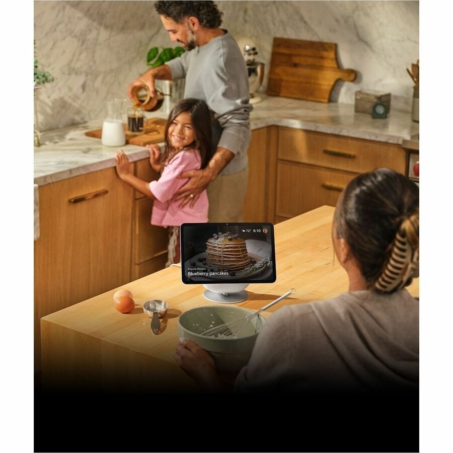 Amazon Echo Show 11 Smart Home Assistant - Alexa - IEEE 802.11a/b/g/n/ac - ZigBee, Sidewalk - Bluetooth - Glacier White 5