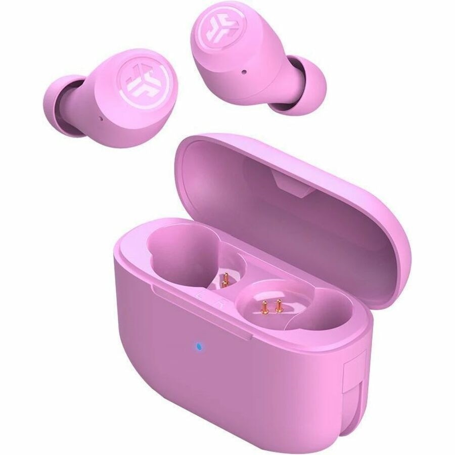 JLab GO POP + True Wireless Earbuds (Pink) 5