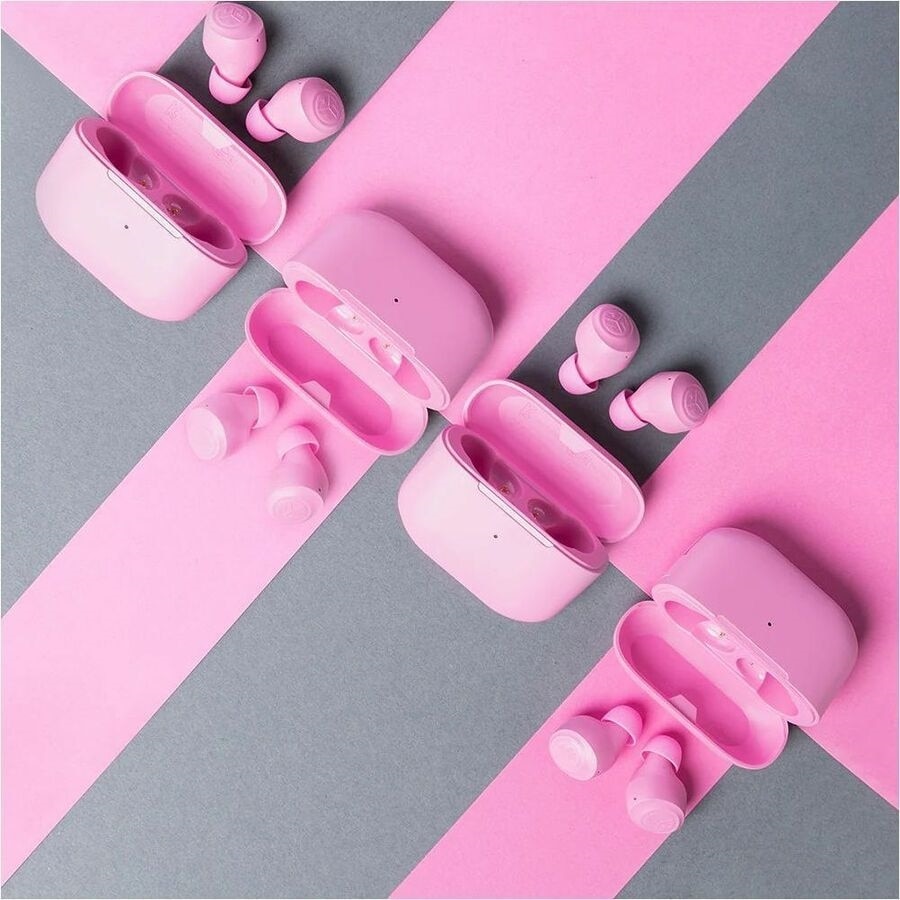 JLab GO POP + True Wireless Earbuds (Pink) 6