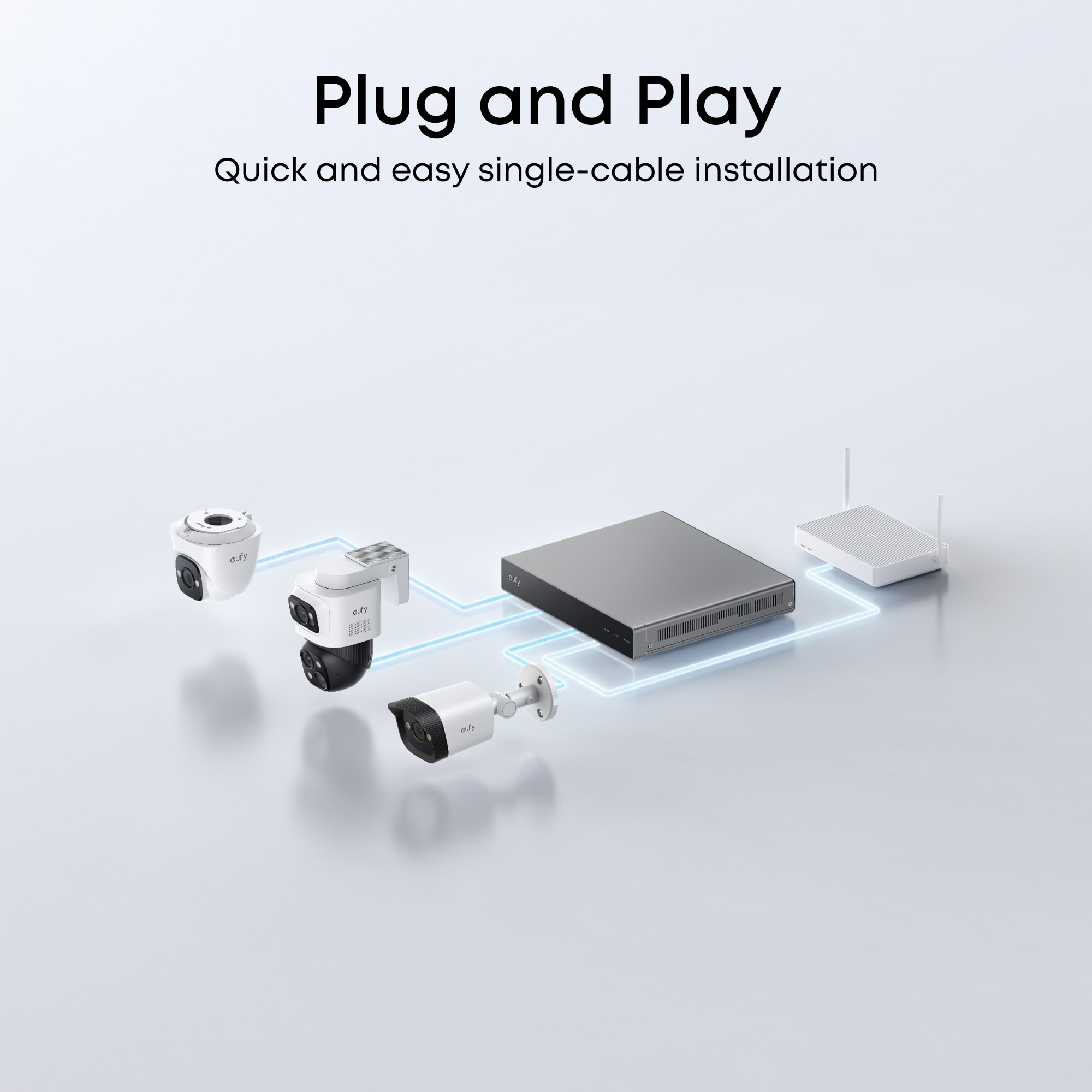 Eufy E41 8 Megapixel Indoor/Outdoor 4K Network Camera - Color - Turret 9