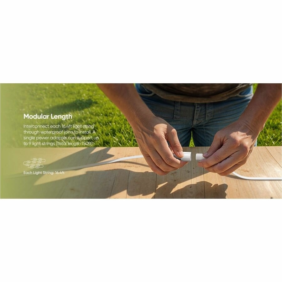 Eufy Permanent Outdoor Lights E22, 100ft 11