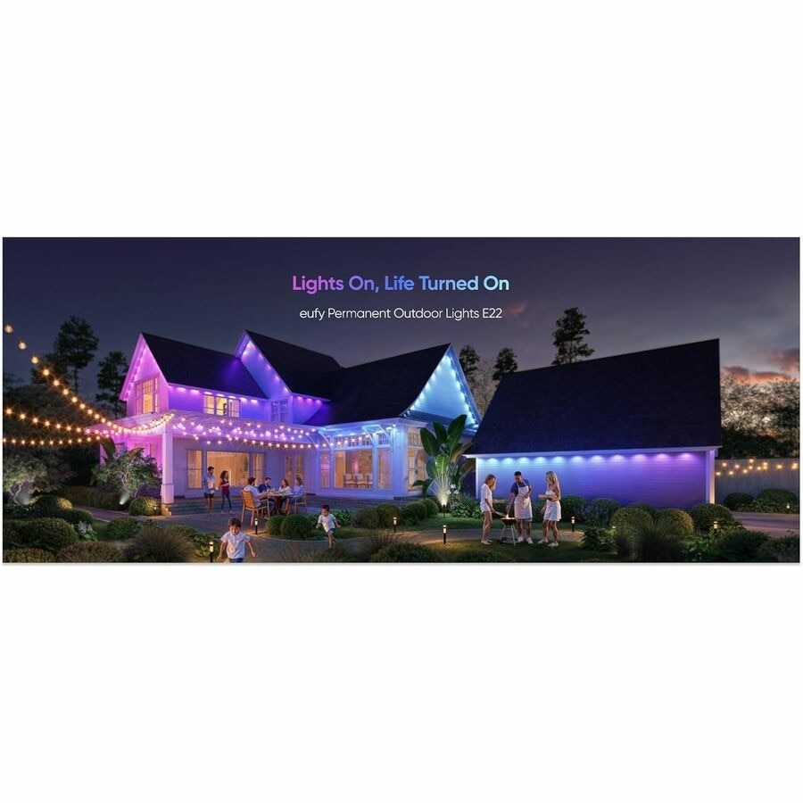 Eufy Permanent Outdoor Lights E22, 100ft 7