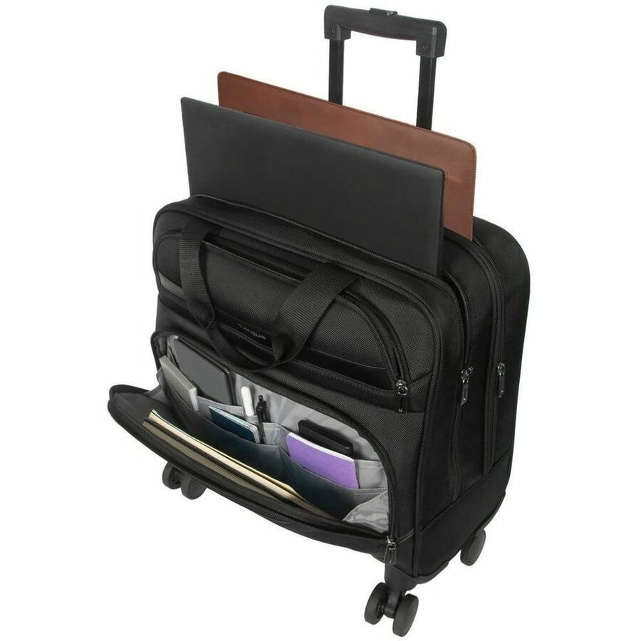 Targus 16” Transit 4-Wheel Rolling Laptop Case 10