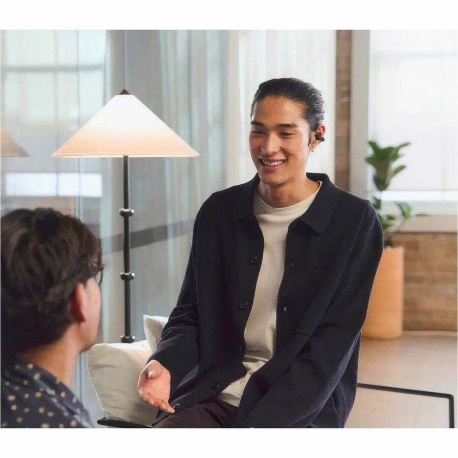 Sony LinkBuds Clip Truly Wireless Open Earbuds | Black 3