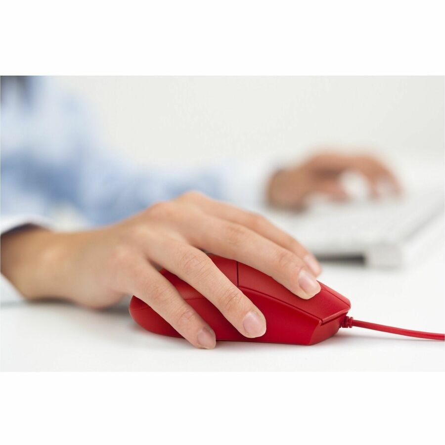 Kensington Pro Fit™ Wired Washable Mouse - Red 6