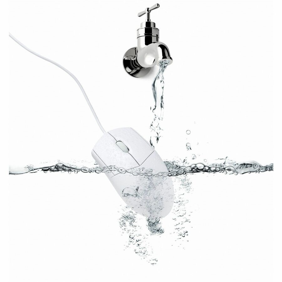 Kensington Pro Fit™ Wired Washable Mouse - White 5