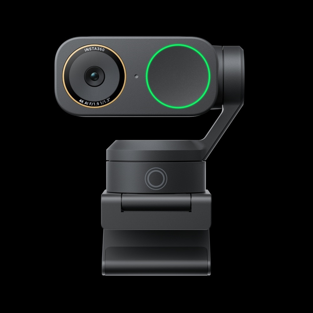Insta360 Link 2 Pro Webcam - 60 fps - Graphite Black - USB 2.0 Type C - 1 Pack(s) 2