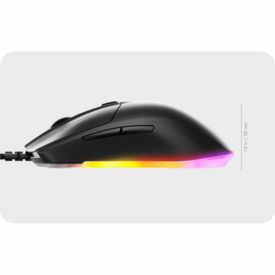 Steel Series Rival 3 Wired Gaming Mouse Gen 2 - Black 4