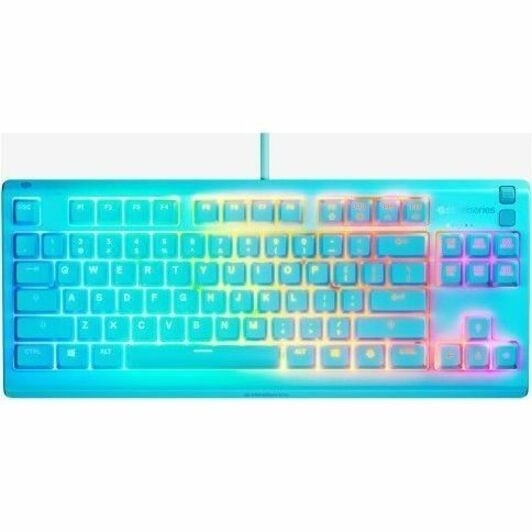 Steel Series Apex 3 TKL Gaming Keyboard - Aqua 2