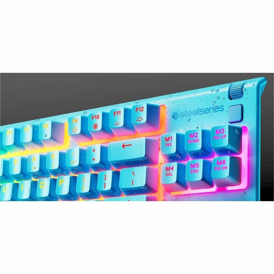 Steel Series Apex 3 TKL Gaming Keyboard - Aqua 5