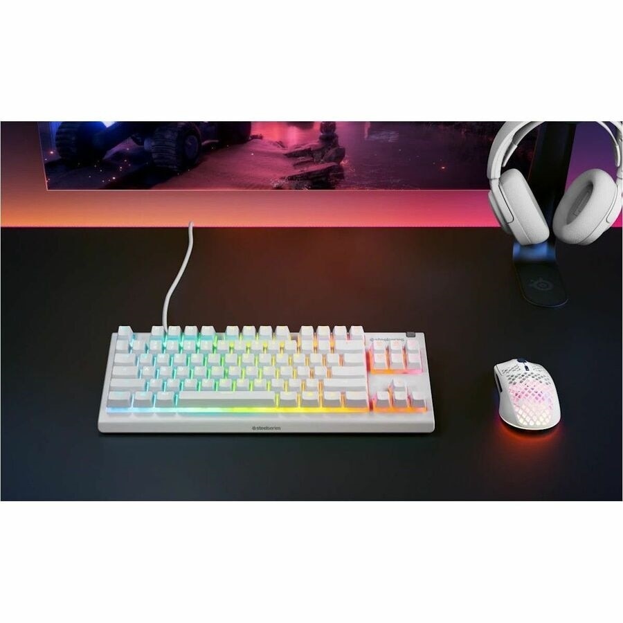 SteelSeries Apex 3 TKL White - US 4