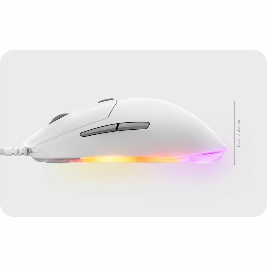 Steel Series Rival 3 Wired Gaming Mouse Gen 2 - White 2