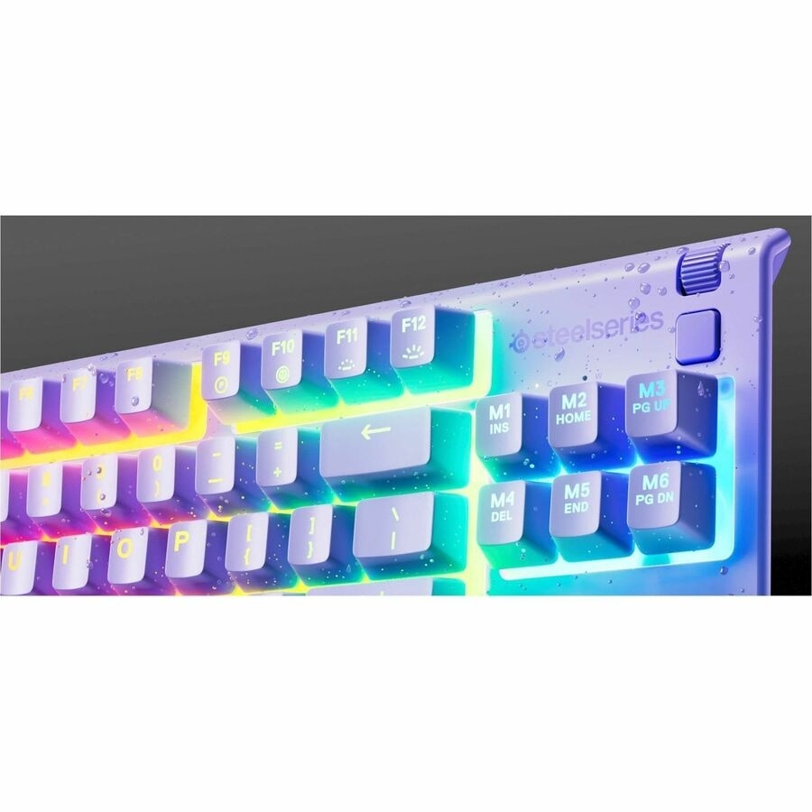 Steel Series Apex 3 TKL Gaming Keyboard - Lavender 5