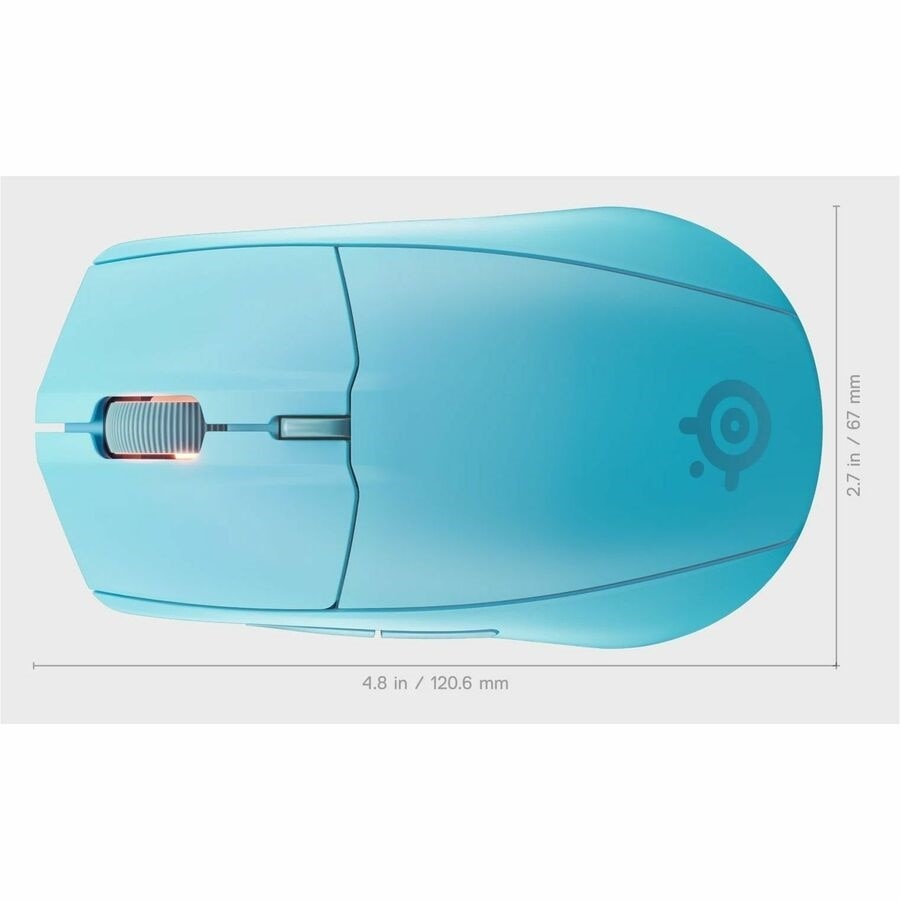 Steel Series Rival 3 Wireless Gaming Mouse Gen 2 - Aqua 6