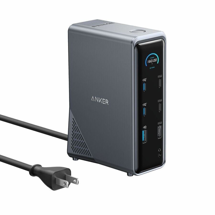 Anker Prime Charging Docking Station (14-in-1, Dual Display, 160W) 2