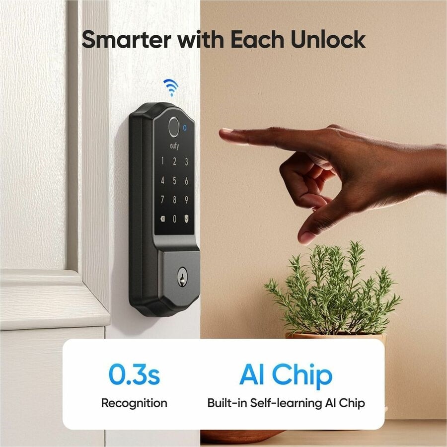 eufy Smart Lock C220 Fingerprint Keyless Entry 2