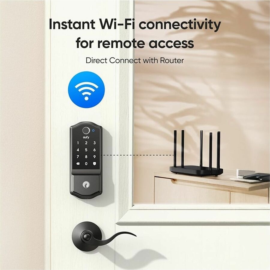 eufy Smart Lock C220 Fingerprint Keyless Entry 3
