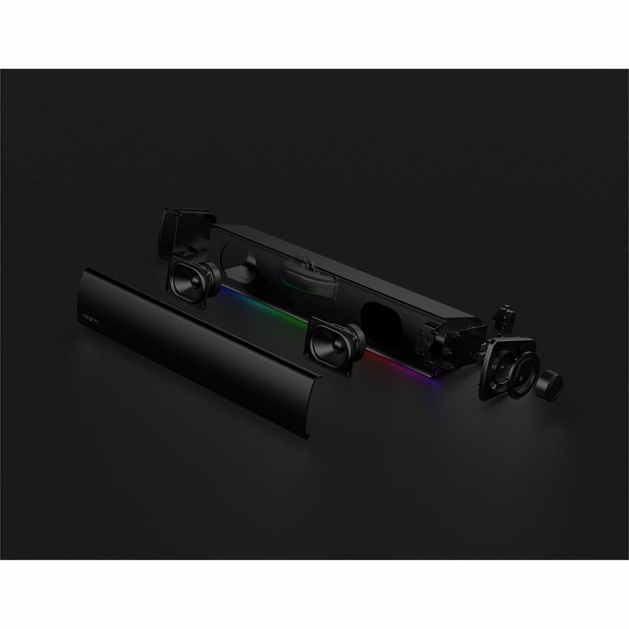 Creative Sound Blaster GS3 Bluetooth Sound Bar Speaker - 12 W RMS - Black 10