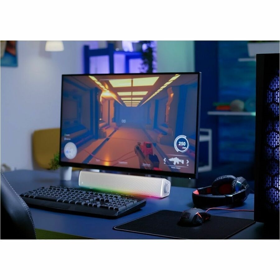 Creative Sound Blaster GS3 Bluetooth Sound Bar Speaker - 12 W RMS - White 3