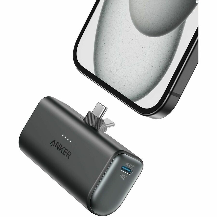 Anker Nano 5000mAh 22.5W Power Bank with Built-in USB-C Connector - Black 2