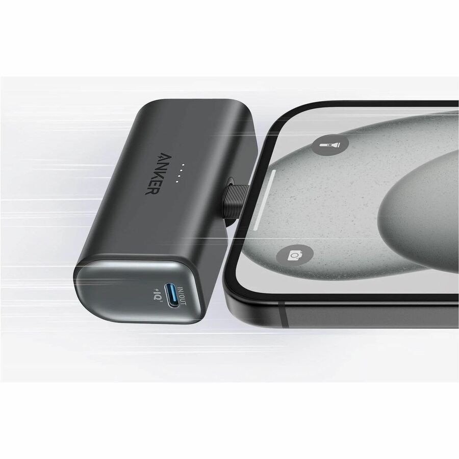 Anker Nano 5000mAh 22.5W Power Bank with Built-in USB-C Connector - Black 4