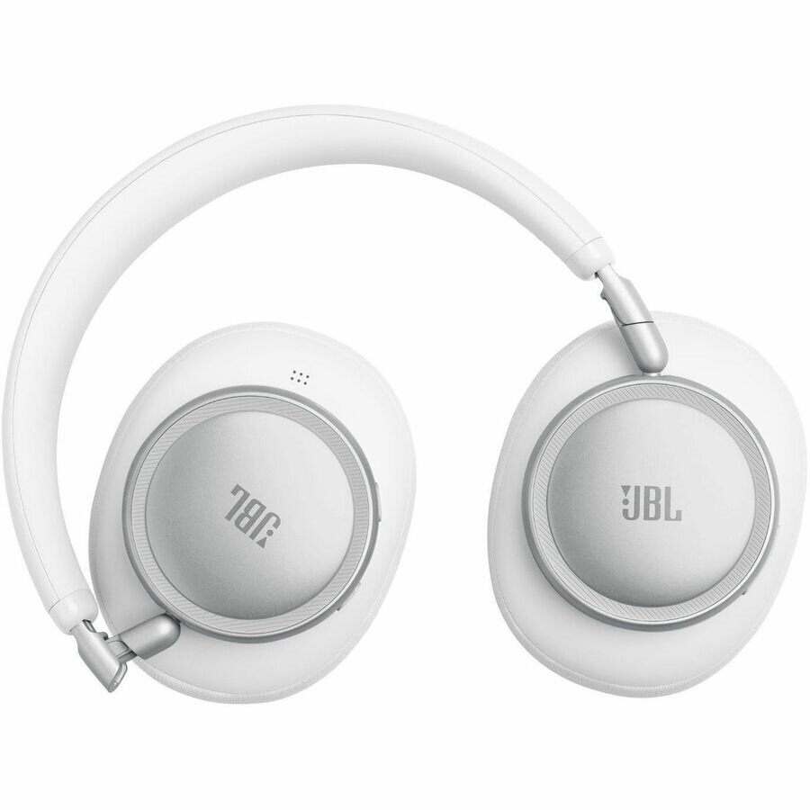 JBL Wireless Over-Ear Noise Cancelling Headphones – White 4