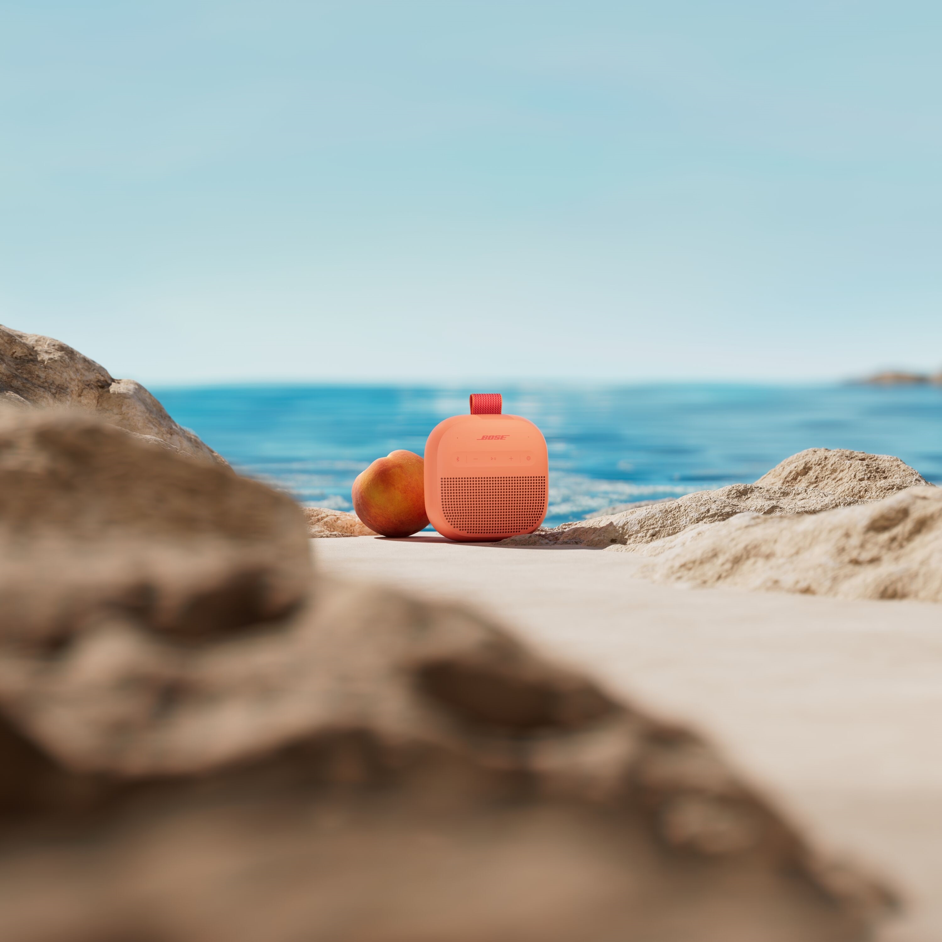 Bose SoundLink Micro Portable Bluetooth Speaker System - Sunset Peach 3