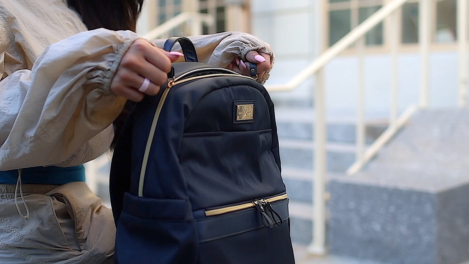 Sandy Lisa Laguna Backpack- Navy 8