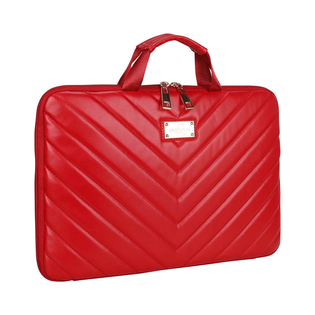 Sandy Lisa Capri Carrying Case (Sleeve) for 14" Laptop - Red 2