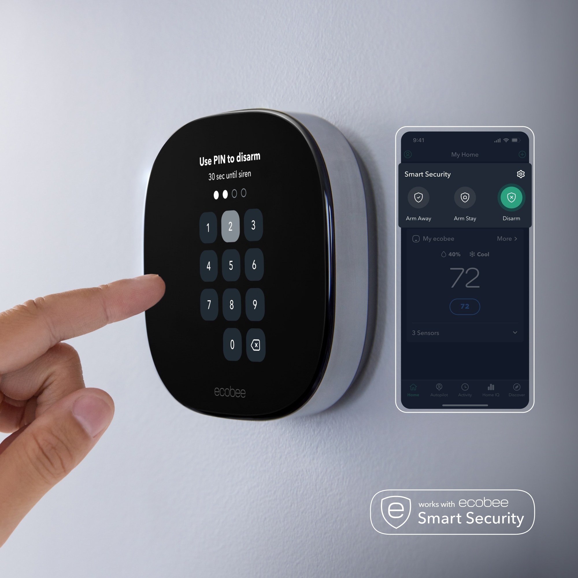 ecobee Total Security and Savings Bundle 5