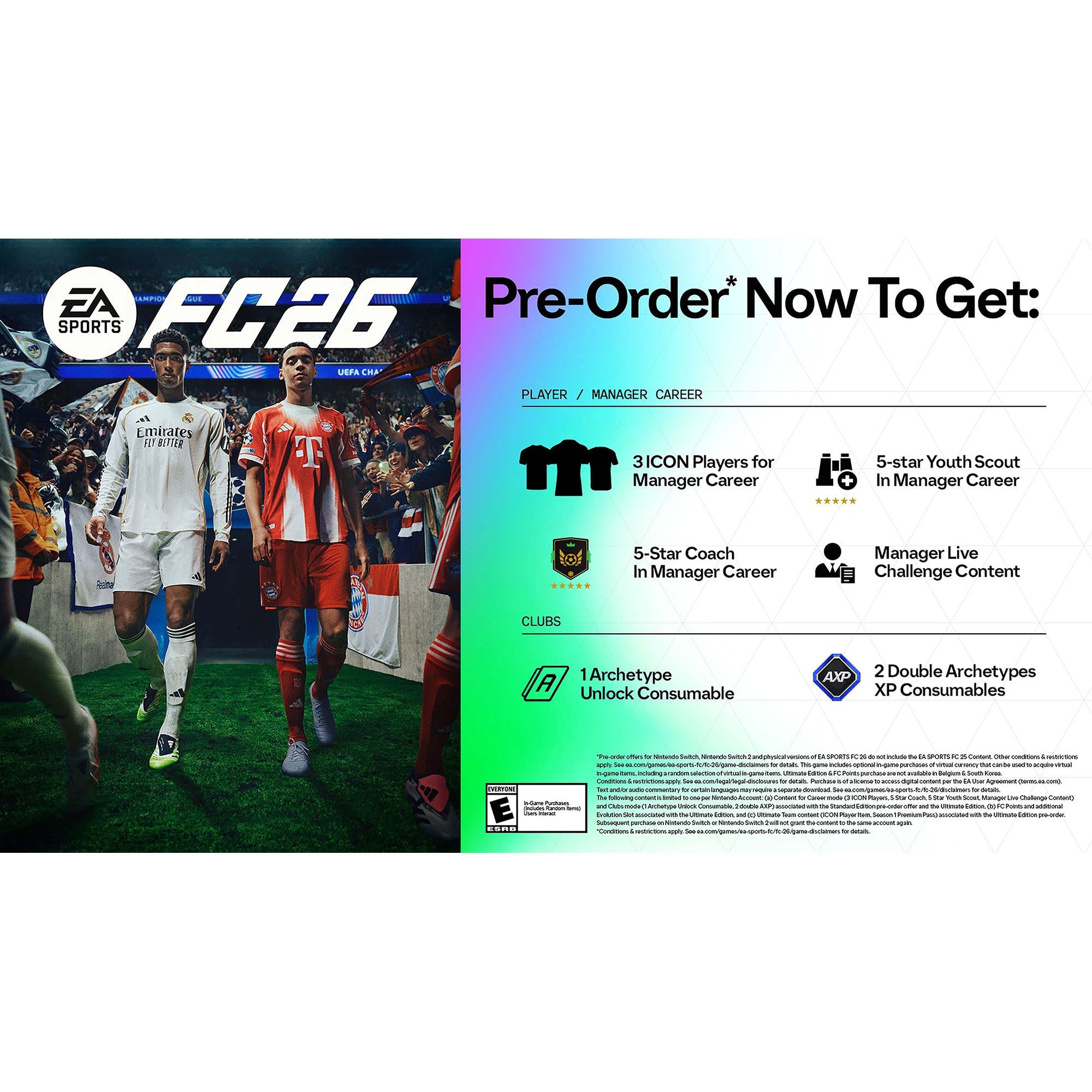 EA Sports FC 26 for Nintendo Switch 2 (Game-Key Card) 2