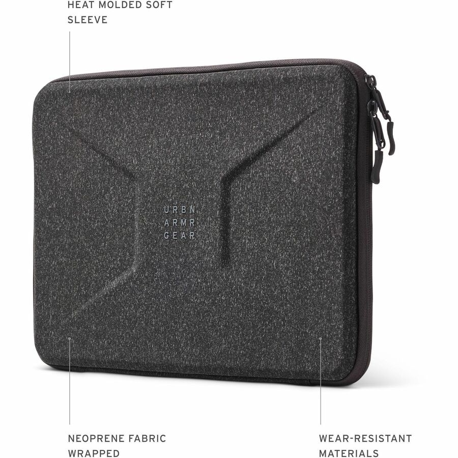 Urban Armor Gear Civilian Medium Sleeve - Fits 14" Laptops/Tablets - Dark Grey 4