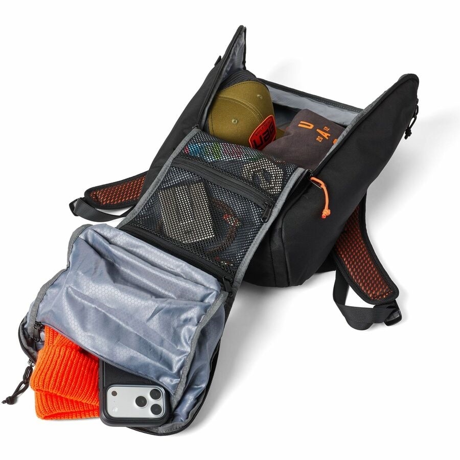 Civilian 20L Backpack - Black/Orange 5