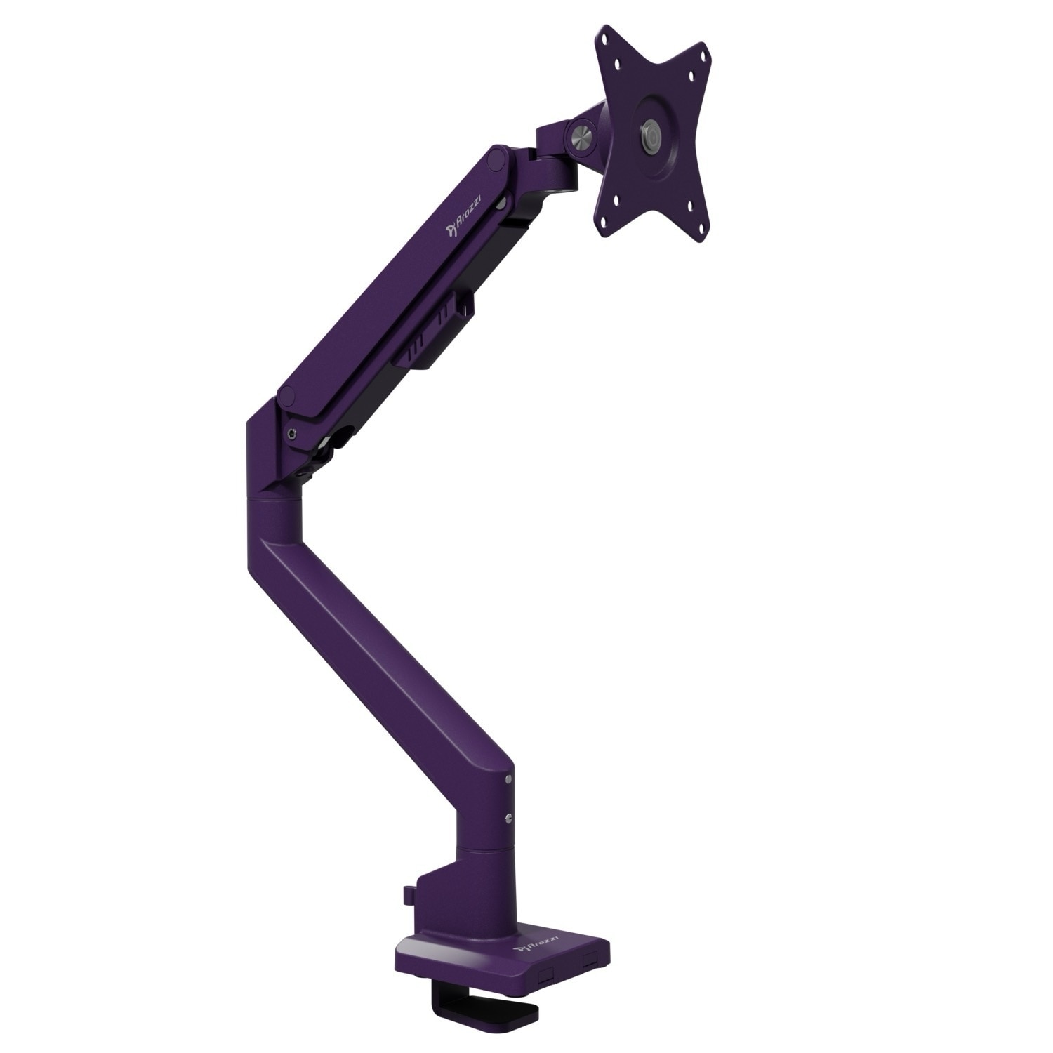 Arozzi Alzare Neo Single Gas Spring Monitor Arm - Purple 2