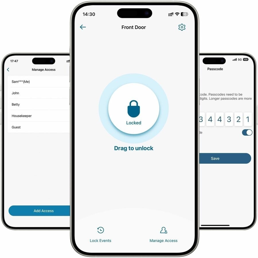 eufy C33 Smart Lock with Lever Handle 5