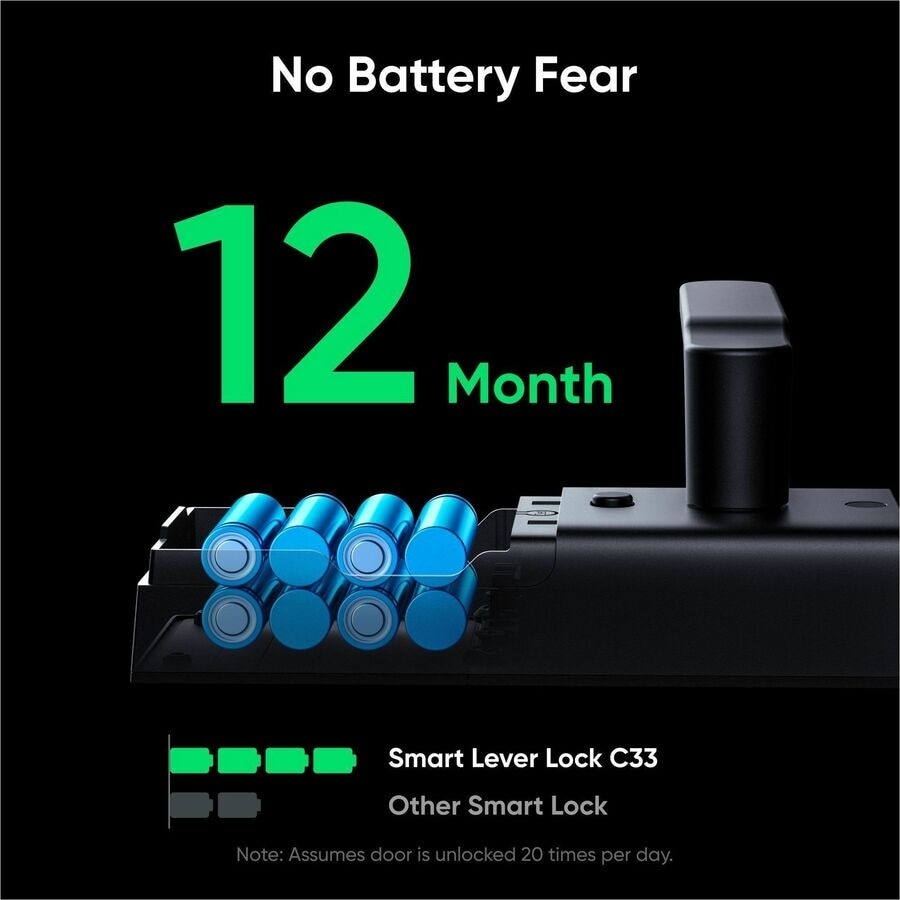 eufy C33 Smart Lock with Lever Handle 7