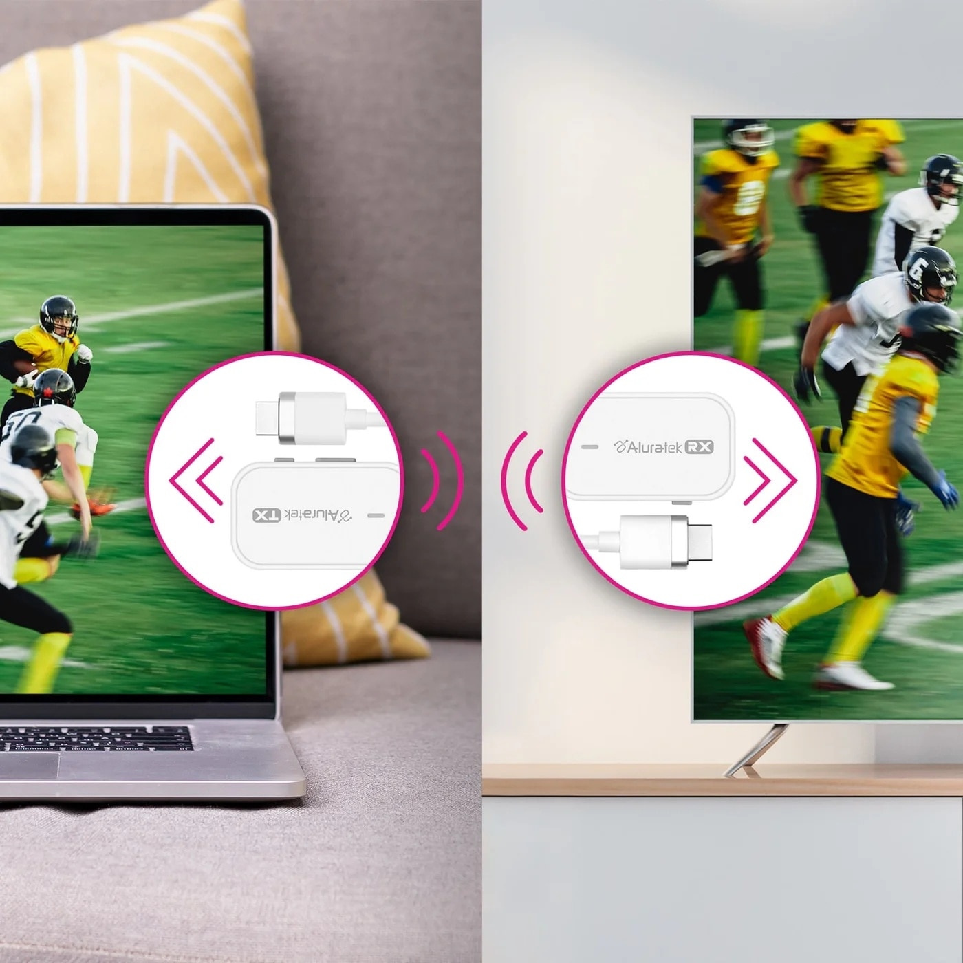 Streamcast Mobile Wireless Type-C to HDMI Streaming Kit 9