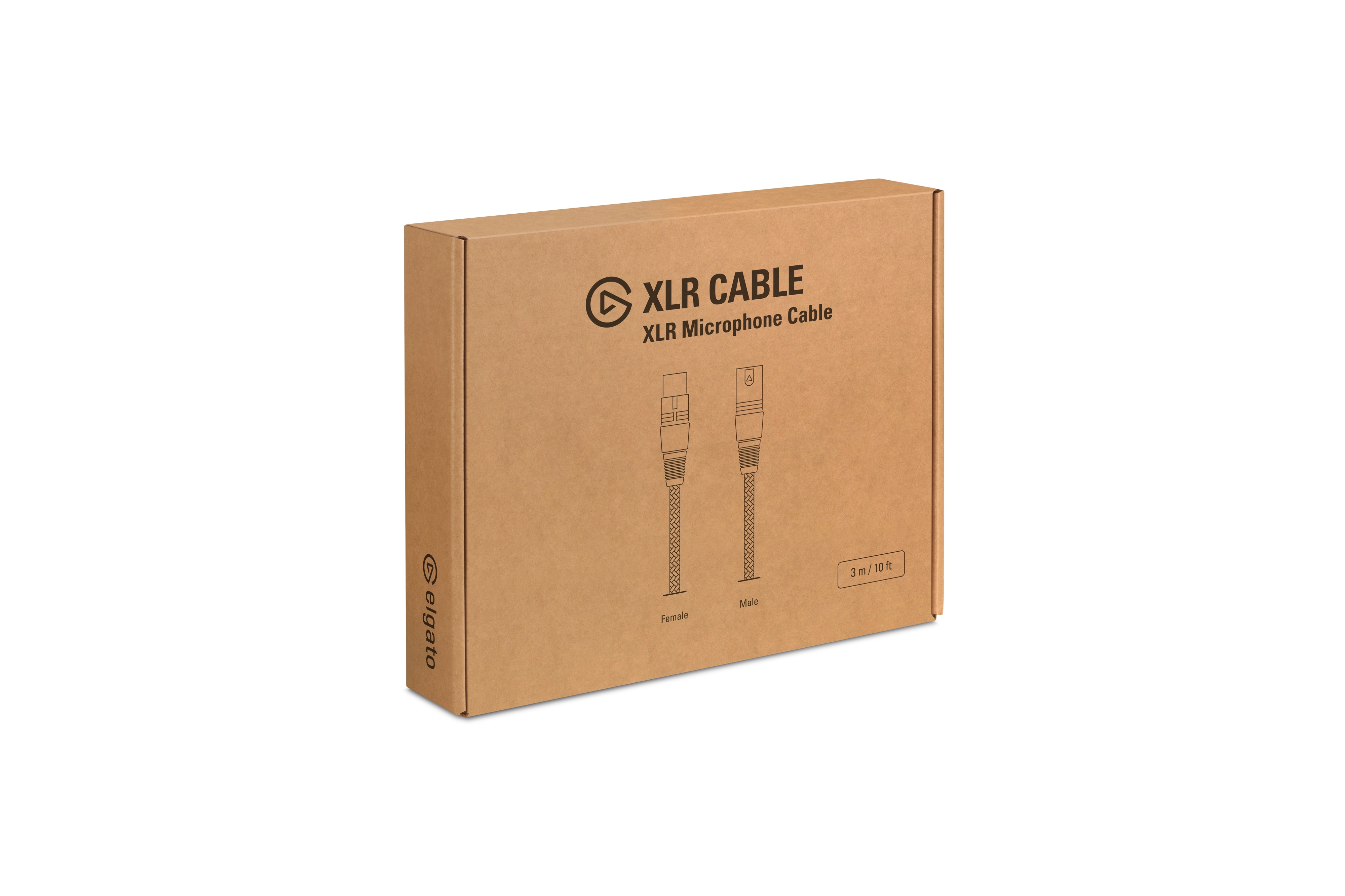 ELGATO XLR MICROPHONE CABLE, 300 CM, BLACK 2