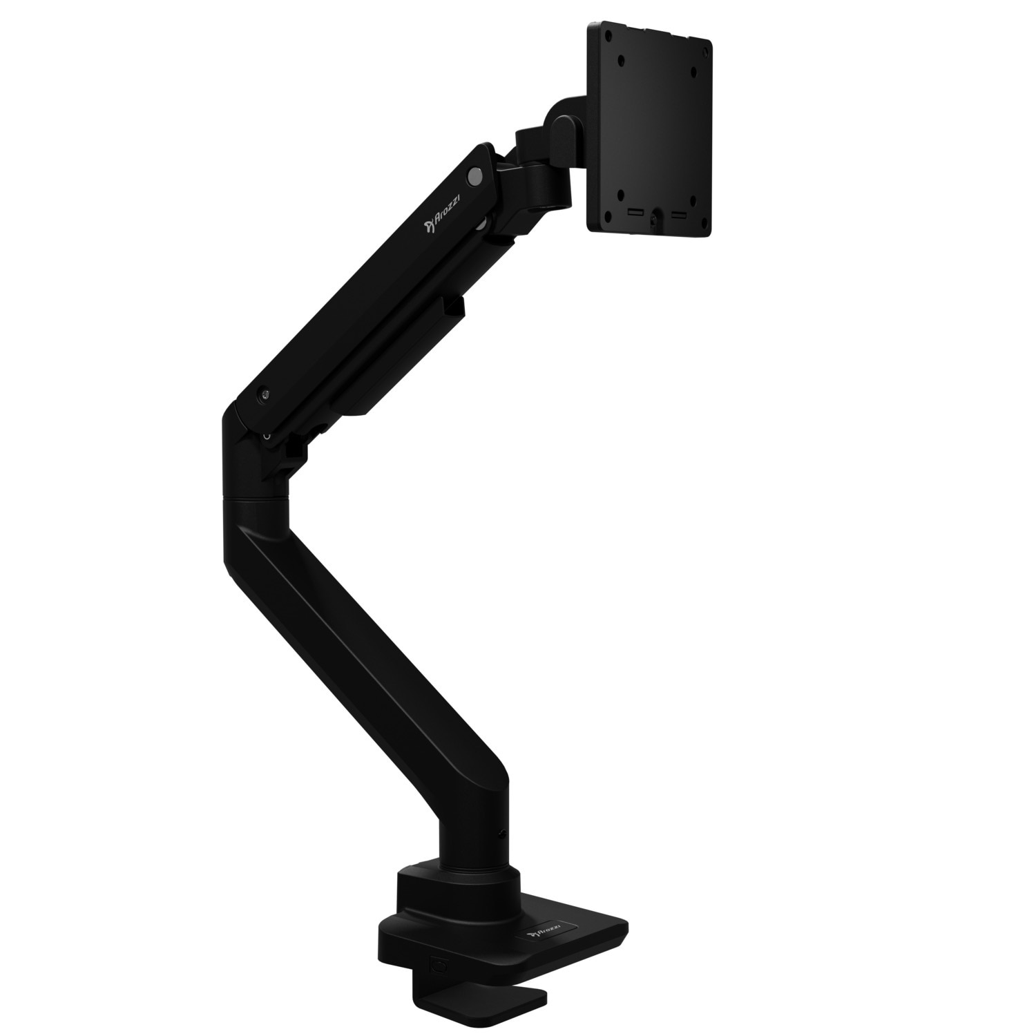 Arozzi Alzare Neo Pro Gas Spring Monitor Arm - Black 2