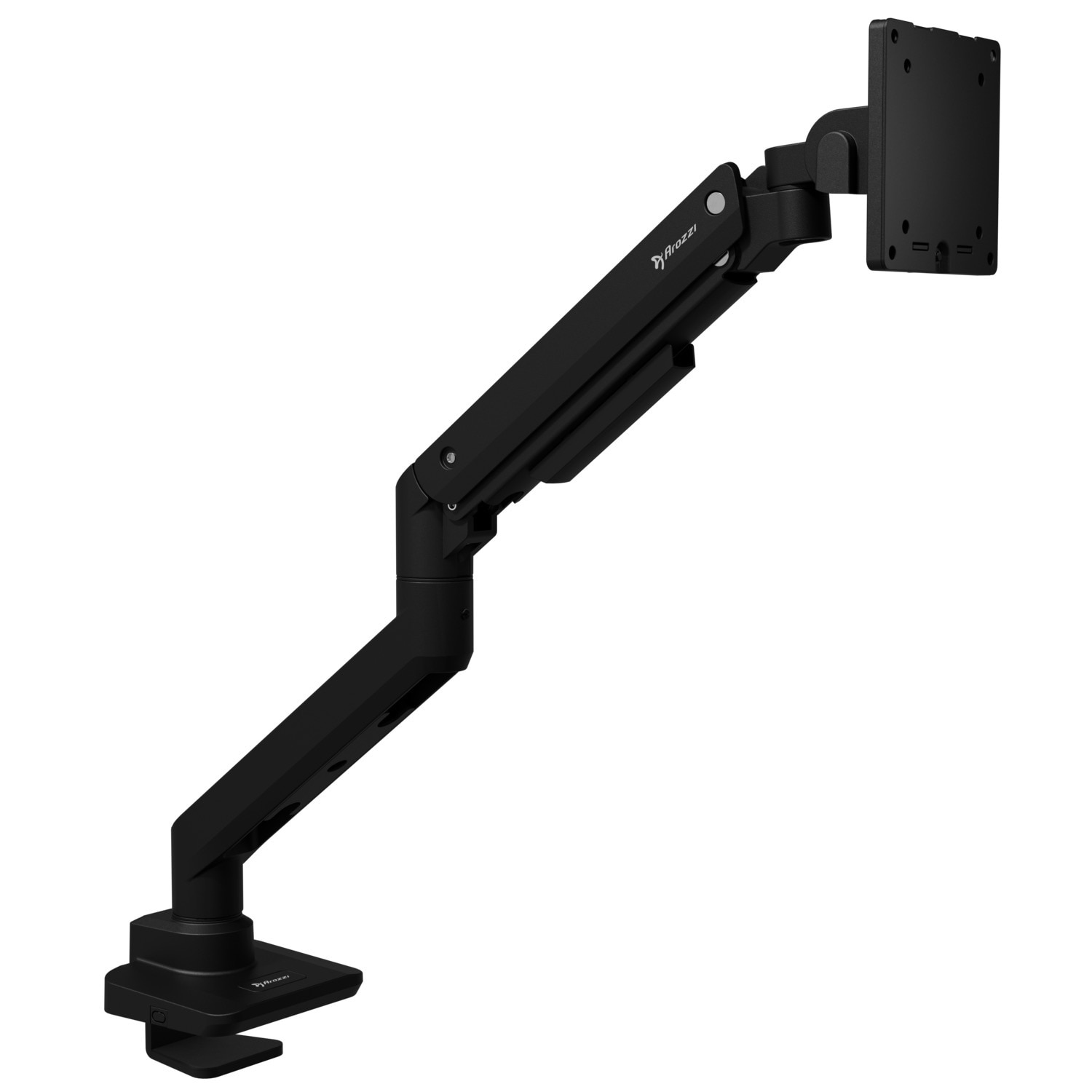 Arozzi Alzare Neo Pro Gas Spring Monitor Arm - Black 3