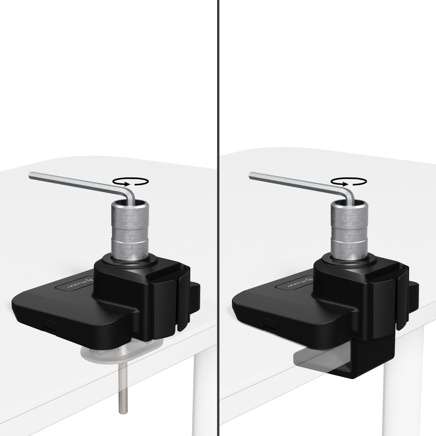 Arozzi Alzare Neo Pro Gas Spring Monitor Arm - Black 4